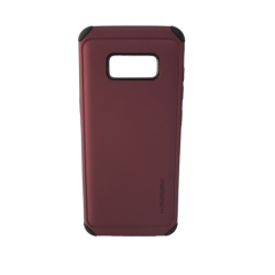 Θήκη Backcover TPU + PC Samsung S8 Μπορντό 