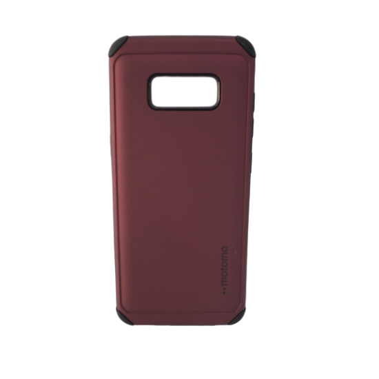 Θήκη Backcover TPU + PC Samsung S8 Μπορντό 