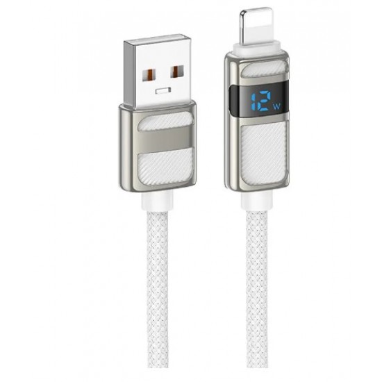HOCO ΚΑΛΩΔΙΟ ΦΟΡΤΙΣΗΣ & ΔΕΔΟΜΕΝΩΝ (USB-A σε Lightning)