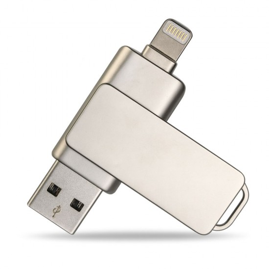 USB Stick με Lighting-Micro για iPhone και παλιά android – 16GB