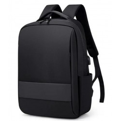 Aντικλεπτικο Backpack Vensan με κρυφές τσέπες μαύρο