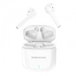 Wireless Bluetooth ακουστικά Borofone χρώμα λευκό