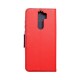 Fancy Book Θήκη για Xiaomi Note 8 Pro Κόκκινο/Μπλε